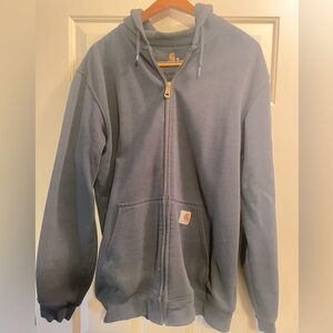 Carhartt zip up sweatshirt men’s medium